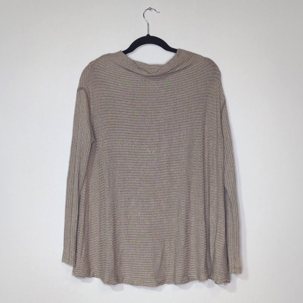 Free People Tunic Top Tan Sand Color sz M Medium